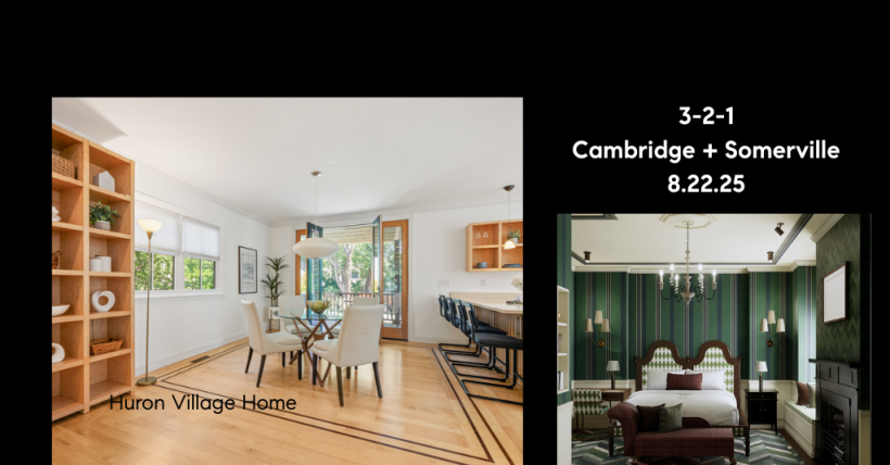 3-2-1 Cambridge + Somerville by Charles Cherney
